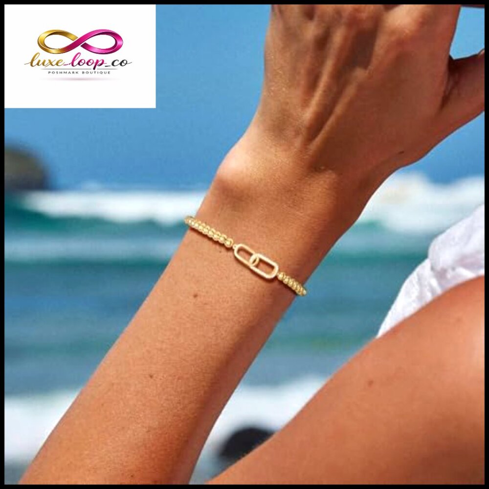 Dainty Stretch Bracelet Stackable Minimalist Eleg… - image 4